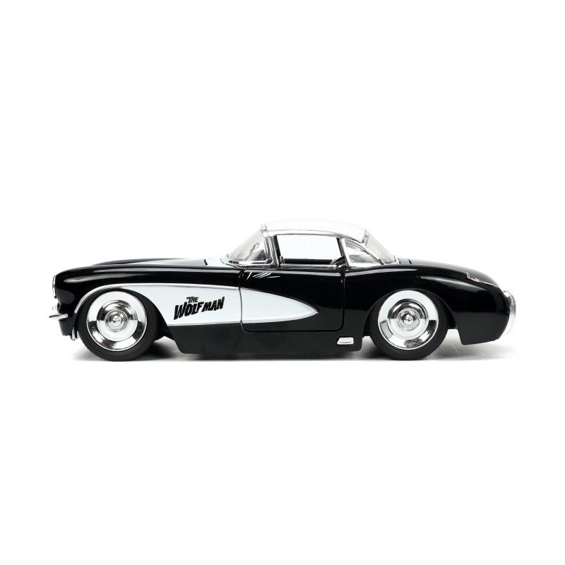 Chevrolet Corvette W/Wolfman Figure HOLLYWOOD RIDES 1957