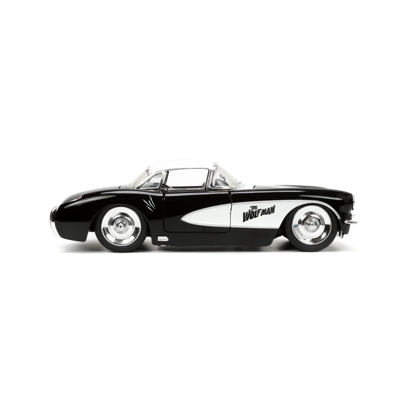 Chevrolet Corvette W/Wolfman Figure HOLLYWOOD RIDES 1957
