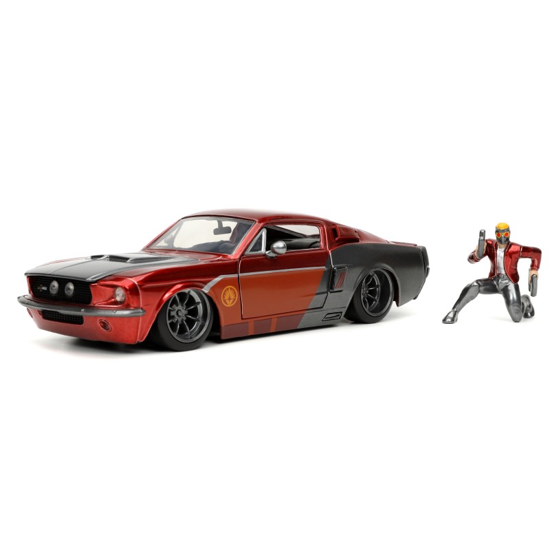 Ford Mustang Shelby GT500 W/Star Lord Figure MARVEL 1967