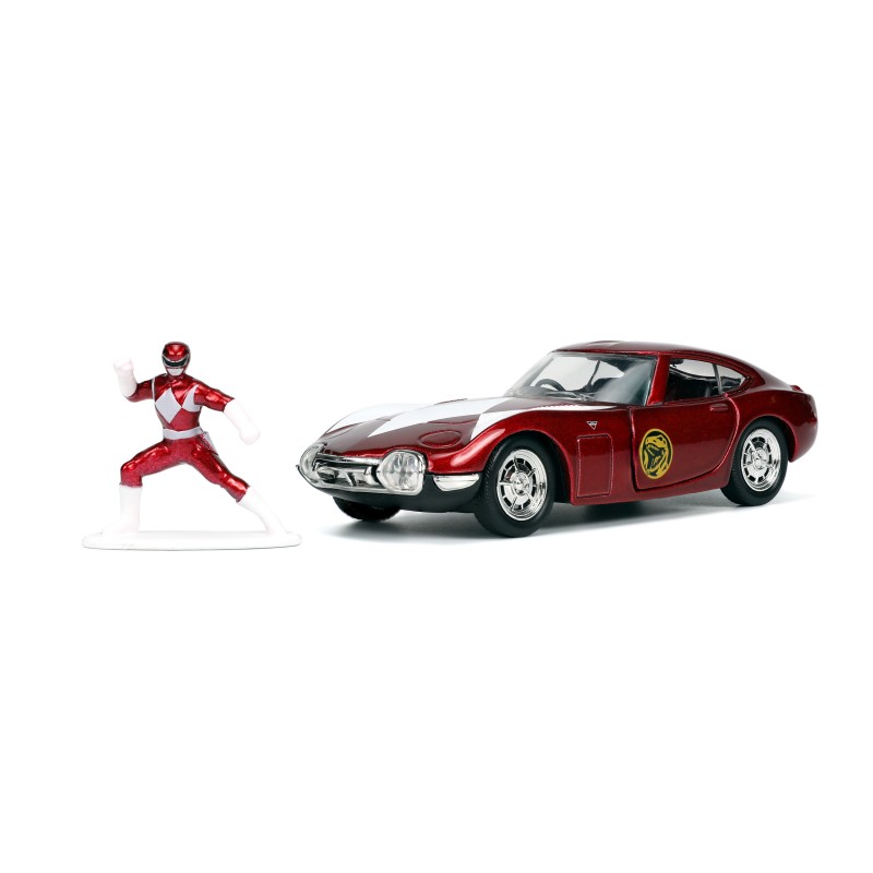 Toyota 2000GT W/Red Ranger figure HOLLYWOOD RIDES 1967