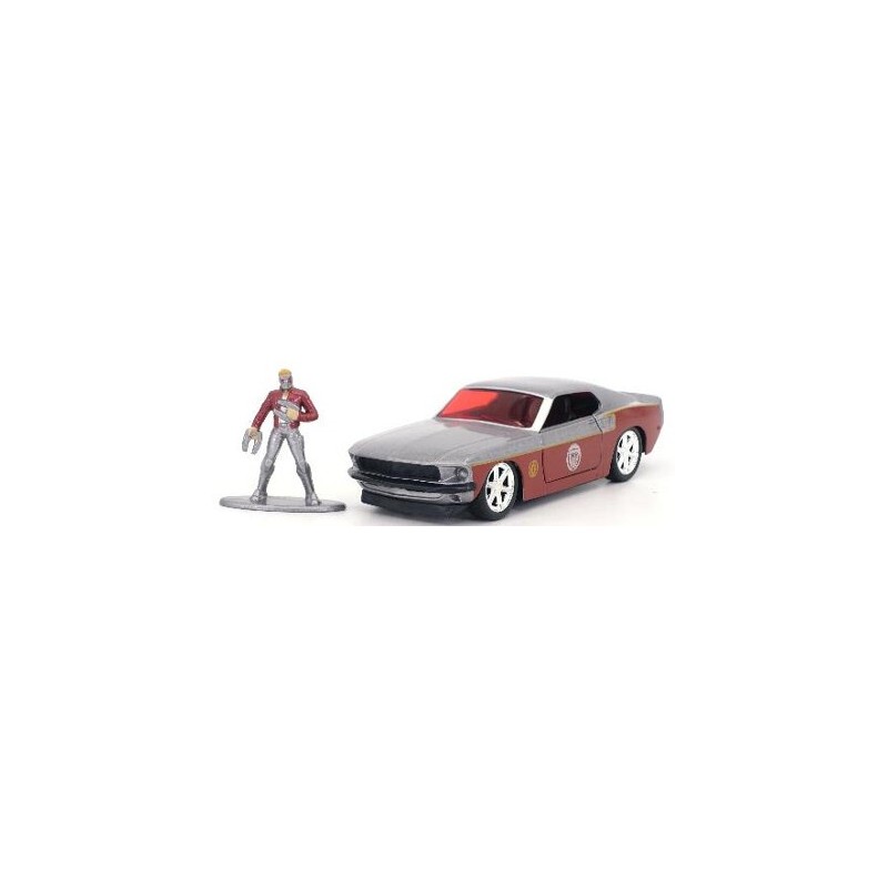 Ford Mustang Fastback W/Star Lord Figure MARVEL 1969 Ford Mustang Fastback W/Star Lord Figure MARVEL 1969