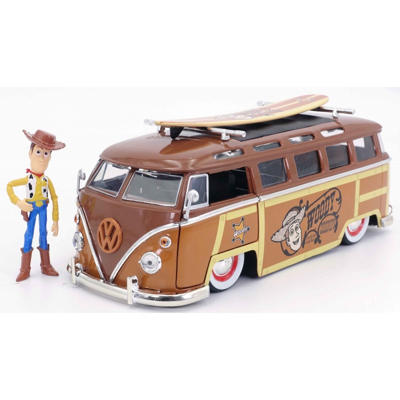 Volkswagen Combi W/ Woody Figure HOLLYWOOD RIDES 1963 Volkswagen Combi W/ Woody Figure HOLLYWOOD RIDES 1963