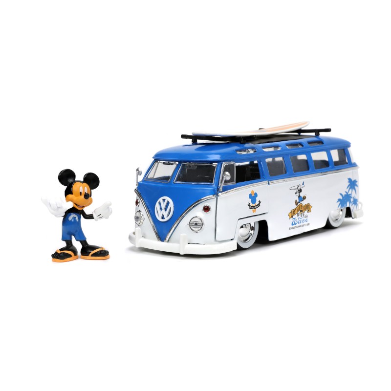 Volkswagen Combi W/Mickey Figure HOLLYWOOD RIDES 1963