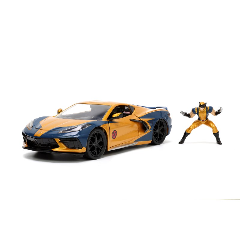 Chevrolet Corvette W/Wolverine Figure MARVEL 2020