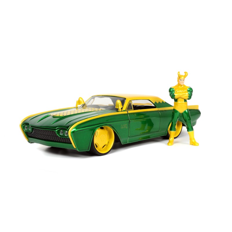 Ford Thunderbird W/Loki Figure MARVEL 1963