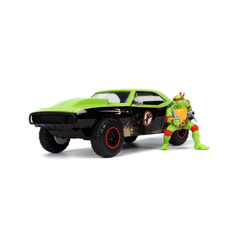 Chevrolet Camaro Ninja Turtles W/Raphael Figure HOLLYWOOD RIDES 1967