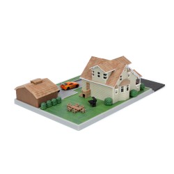 Fast and Furious Dom's House W/2 Vehicles FF