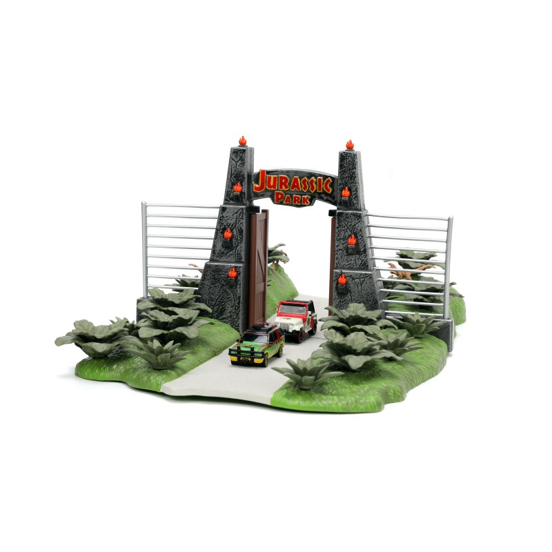 Jurassic Park's Entry W/2 Vehicles HOLLYWOOD RIDES