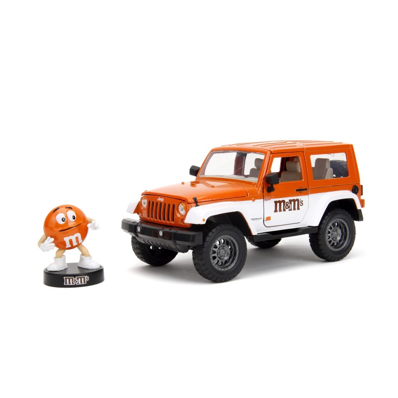 Jeep Wrangler W/M&M's Orange Figure HOLLYWOOD RIDES 2007