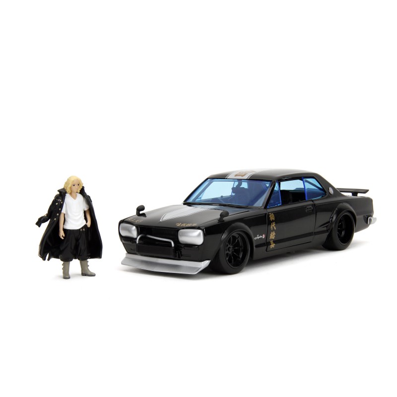 Nissan Skyline GTR W/Mikey Figure HOLLYWOOD RIDES