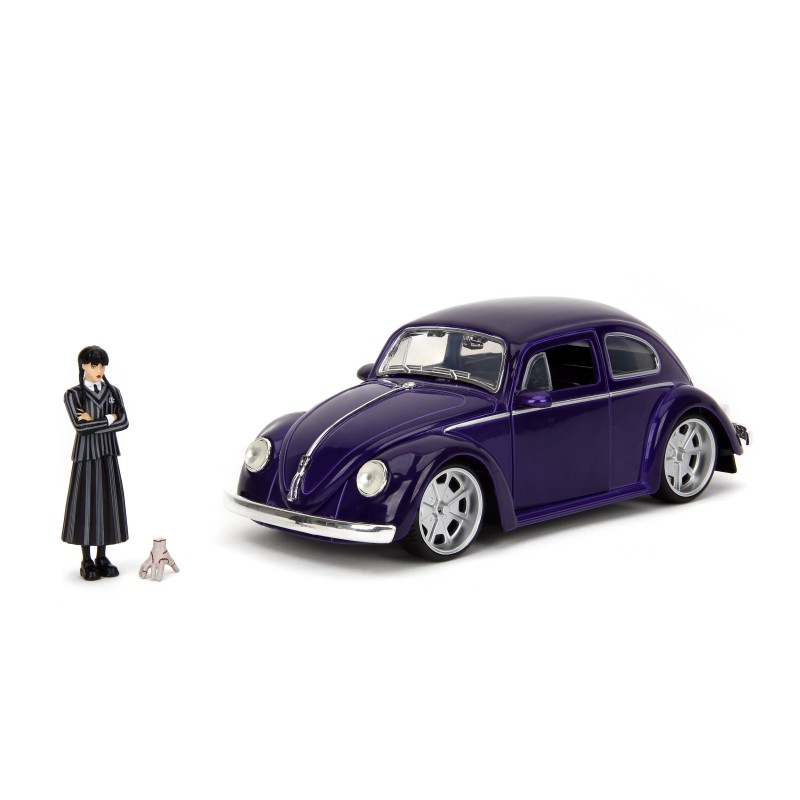 Volkswagen Beetle W/Wednesday figure HOLLYWOOD RIDES
