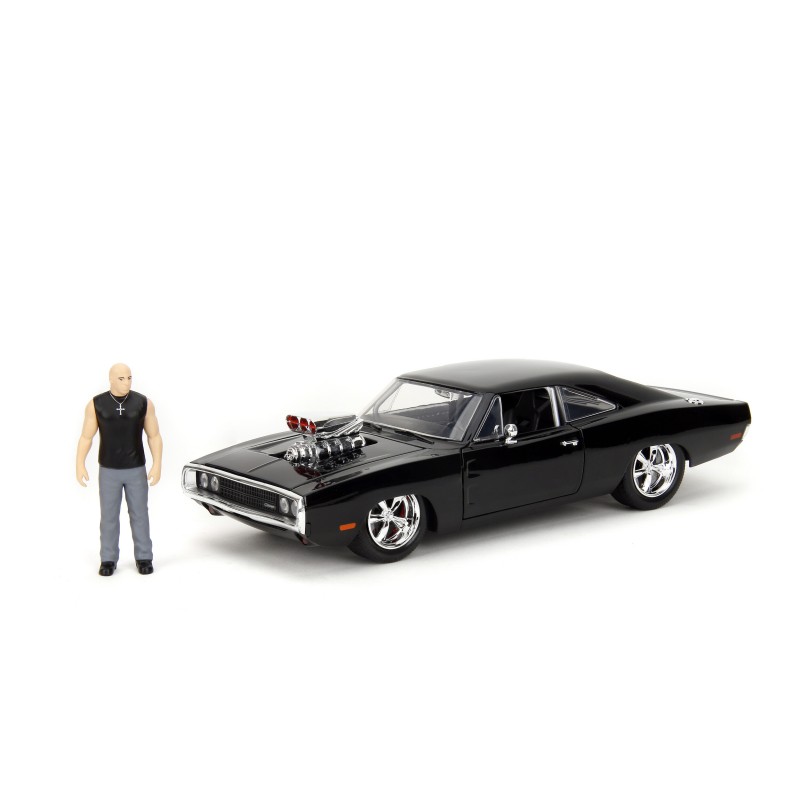 Dodge Charger W/Dom Toeretto Figure FF 1970