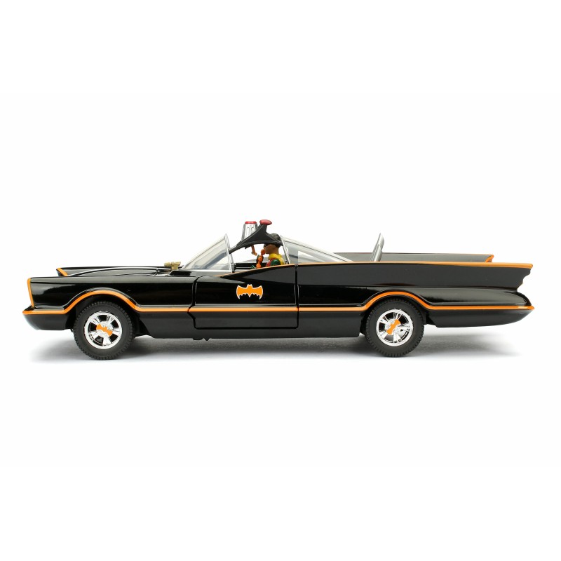 Batmobile Classic W/Batman&Robin Figure DC COMICS 1966