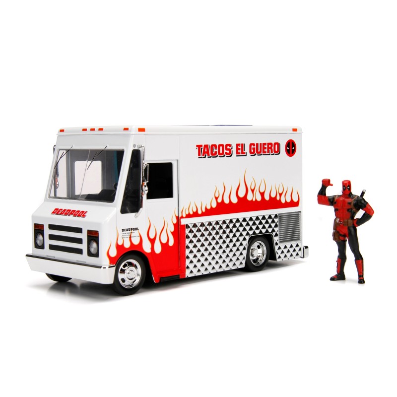 Food Truck W/ Deadpool Figure MARVEL