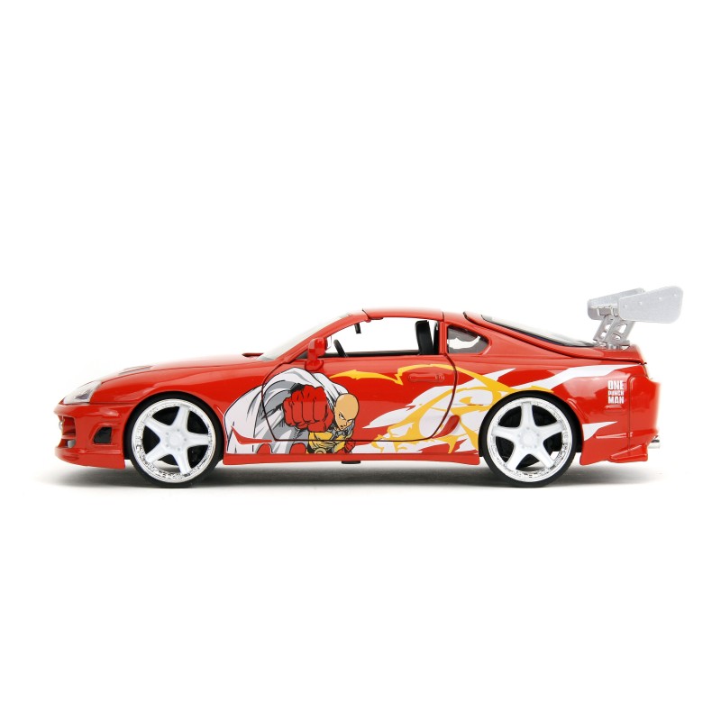 Toyota Supra W/One Punch Man Figure HOLLYWOOD RIDES 1995