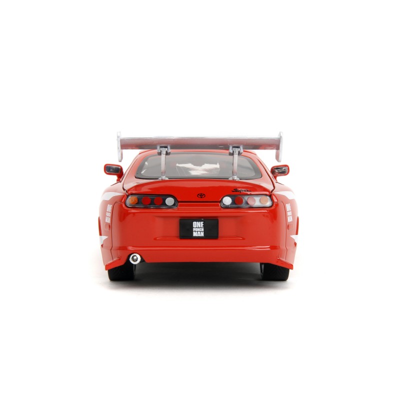 Toyota Supra W/One Punch Man Figure HOLLYWOOD RIDES 1995