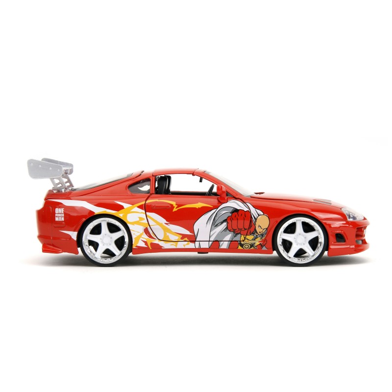Toyota Supra W/One Punch Man Figure HOLLYWOOD RIDES 1995