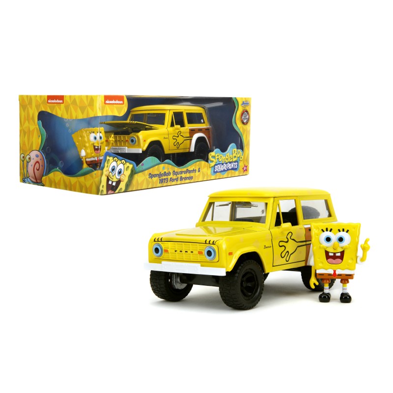 Ford Bronco W/ Bob l'éponge figure HOLLYWOOD RIDES 1973