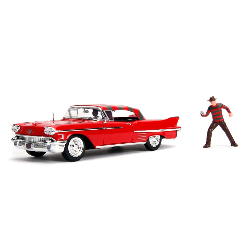 Cadillac Series 62 Nightmare W/Figure HOLLYWOOD RIDES 1958