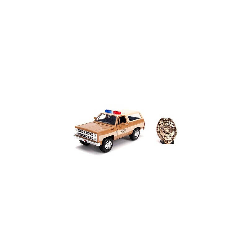 Chevrolet Blazer Stranger Things W/Badge HOLLYWOOD RIDES 1980 Chevrolet Blazer Stranger Things W/Badge HOLLYWOOD RIDES 1980