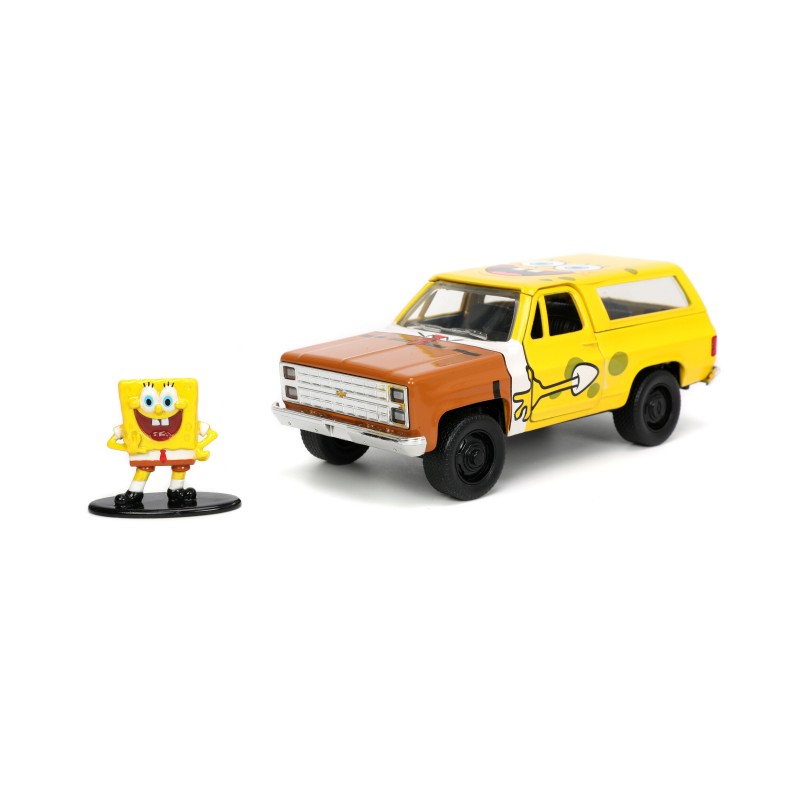 Chevrolet K5 Blazer W/Spongebob Figure HOLLYWOOD RIDES 1980