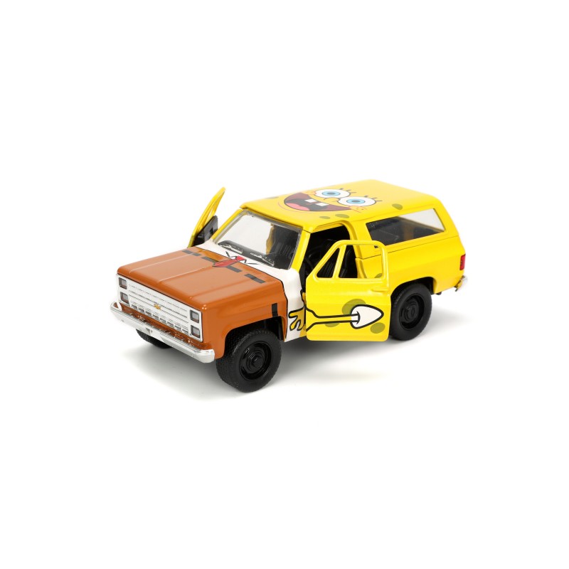 Chevrolet K5 Blazer W/Spongebob Figure HOLLYWOOD RIDES 1980