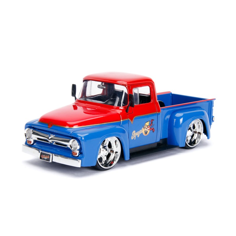 Ford F100 W/Super Girl Figure DC COMICS 1956