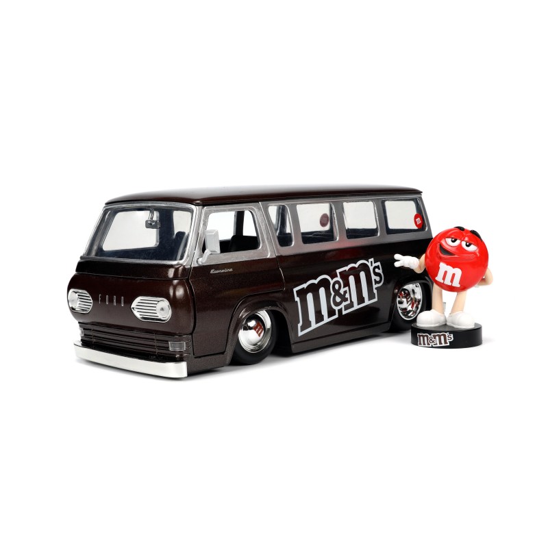 Ford Econoline Bus W/M&M's Red Figure HOLLYWOOD RIDES 1965