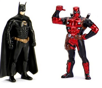 Figurines Marvel et DC Comics